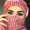 2020 hommes arabe chapeaux Hijab écharpe islamique foulard imprimé écharpe Turban arabe couvre-chef pour hommes musulman vêtements prière turbante