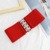 ceinture large élastique pour femme, ceinture rétro tendance, décoration simple pour les jeunes, environnement nouveau, design de créateur de mode