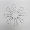 Épingles de sûreté décoratives en forme de gourde, 100 pièces, clips métalliques, marqueur de point à tricoter, accessoires pour vêtements de bricolage