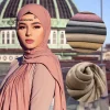 170×60 cm mode Jersey Hijab écharpe longue châle musulman plaine doux Turban cravate bandeau pour les femmes afrique bandeau