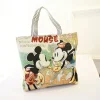 disney mickey mouse sac à main épaule dessin animé grande capacité shopper point toile dame mignon femmes sac sacs à bandoulière pour les femmes