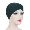 turban musulman extensible à couverture complète, sous Écharpe islamique, bonnet modal solide, 2020
