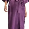 Robes de demoiselle d&rsquo;honneur en Satin et mousseline de soie, Robe de mariée longue pour femmes, peignoir blanc, nouvelle collection 2021