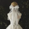 cc veil accessoires pour cheveux de mariage pour femmes, coiffure pour patients, bijoux de fiançailles, en forme de papillon, 100% fait à la main, qs118