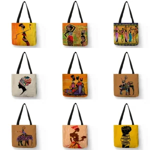 Black Lives Matter – sac à bandoulière pour femmes, fourre-tout décontracté, sac à main afrique Afro Totem, sac de Shopping pour dames, sacs de plage de voyage à la mode