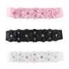 ceinture large et élastique pour femmes, accessoire de mode à motif floral, taille extensible, 2021
