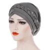 chapeaux de prière en polyester tressé pour femmes, casquettes hijab, turban islamique, chapeaux de lait, enveloppes musulmanes