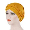 chapeaux de prière en polyester tressé pour femmes, casquettes hijab, turban islamique, chapeaux de lait, enveloppes musulmanes