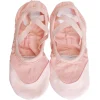ballerines plates en maille élastique pour femme, chaussures de ballet pour la danse, la rencontre avec le phtalin