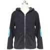 brillant femmes hommes sweat à capuche zippé avec oreilles queues cosplay costume veste à capuche manteau vêtements d'extérieur sweat à capuche