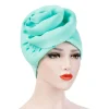 turban en coton de luxe pour femmes musulmanes, accessoires pour cheveux, casquettes hijab pour filles musulmanes