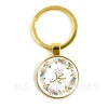 bijoux religieux islamiques emilallah, porte clés de déclaration de signe, cabochon breton en verre, cadeau du ramadan pour les amis, muhamperception, 25mm