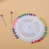 Épingles à coudre à tête ronde en perles, 480 pièces/lot, pour corsage de mariage, fleuriste, accessoires pour documents mixtes
