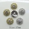 Boutons en strass pour décoration de mariage, artisanat à dos plat, accessoires de cheveux de bricolage, cristal de cercle complet, 50 pièces, 17mm