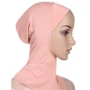 6yqa bonnet hijab à couverture complète pour femme musulmane, doux, islamique, sous Écharpe, cou, tête, 6yqa