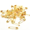 Épingle de sécurité dorée et argentée, épingle à outils, haute qualité, 22mm, 100 pièces par lot Accessoires d&rsquo;outils de couture bricolage, accessoires pour vêtements