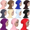 6yqa bonnet hijab à couverture complète pour femme musulmane, doux, islamique, sous Écharpe, cou, tête, 6yqa