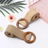 ceinture ronde en bois pour femmes, ceinture en paille élastique, large sangle tressée décontractée, tissée pour filles, mode pp, styliste féminin
