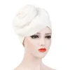 turban en coton de luxe pour femmes musulmanes, accessoires pour cheveux, casquettes hijab pour filles musulmanes