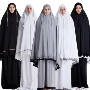 Vêtement de Prière Musulmane pour Femme, Hijab Abaya, Niqab, tiens imar, Caftan, Couverture Complète, Jupe, Robe Caftan, Eid Ramadan, 2 Pièces Vêtement de Prière Musulmane pour Femme, Hijab Abaya, Niqab, tiens imar, Caftan, Couverture Complète, Jupe, Robe Caftan, Eid Ramadan, 2 Pièces