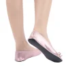 ballerines portables pour femmes, chaussures plates, ballerines retroussables, après la fête, pour patients, pour fête de mariage