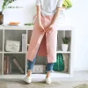 tablier en coton respirant pour femme, fleur respirante, café, cuisine légère, coiffeur, bavoir, survêtement de jardin