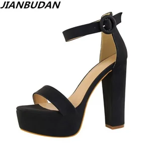 Sandales de Banquet pour femmes, escarpins à talons, Super hauts, 13cm, élégante chaussure de marque