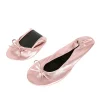 ballerines portables pour femmes, chaussures plates, ballerines retroussables, après la fête, pour patients, pour fête de mariage