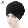turban hijab de luxe en velours plissé pour femme, tube extra long, écharpe indienne pour envelopper le sauna, nouvelle mode