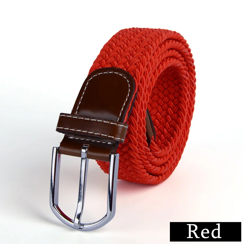 Ceinture élastique tressée pour hommes et femmes, de haute qualité, pour cowboy, pour femmes, de styliste, pour pantalon en jean, tendance pour enfants