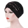 Été mince dentelle turban solide coton intérieur hijab casquettes doux respirant femmes musulmanes turbans envelopper tête hijab sous écharpe bonnet