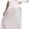 robes de demoiselle d'honneur en satin et mousseline de soie, robe de mariée longue pour femmes, peignoir blanc, nouvelle collection 2021