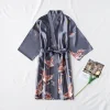 mode satin robe femme peignoir sexy peignoir femme soie kimono mariée robe de chambre vêtements de nuit nuit grandir pour les femmes
