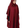 abaya à capuche modeste pour femmes musulmanes islamiques ramadan hijab khimar une pièce amira arabe prière aérienne niqab burqa hauts longs chemises