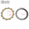 jeu de disques de friction d'embrayage, pour honda crf250r 2004 – 2010 cr125 ry/r1/r2/r3 00 03 cr125 r4/r5/r6/r7 04 07