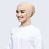 musilim bonnet tubulaire en coton modal élastique pour femme, sous écharpe, bonnet intérieur islamique, facile à porter, hijab de sport, mode