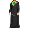 mode hommes vintage islamique musulman kaftan abaya saoudien dubaï col robes jubba thobe manches sulfindien vêtements s 5xl