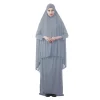 dromiya robe de prière islamique pour femmes musulmanes, hijab ahram, tiens imar abaya, service de culte, vêtements à couverture complète, 2 pièces