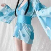 costumes de cosplay kimono traditionnel janpanais pour femmes, lingerie rose kawaii, pyjamas mignons, uniforme 7.0, vêtements de nuit féminins