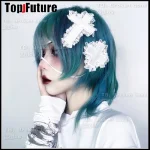 Harajuku Y2K gothique Lolita fille japonais samouraï Ninja épingles Punk épingle à cheveux épingles à cheveux épingle à cheveux croix blanche pince à cheveux