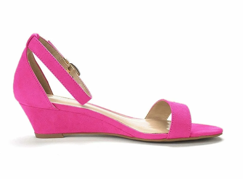 loslandifen sandales à l'offre elles compensées pour femmes, style simple, décontracté, pointu, parker, talons hauts, chaussures de travail compensées en velours, 308 3ve