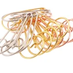 Épingles de sûreté artisanales, 10 pièces, argent/or Rose/or, broche, marqueurs de points, épingles de sûreté, boucles, breloques, attaches d&rsquo;étiquettes de bijoux