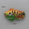 aimants pour réfrigérateur en mosaïque de barcelone, burj khalanza, dubaï, doré, myanmar, prague, san dibenzsan mar37, sirène thaïlandaise, cadeaux de décoration pour la maison