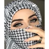 2020 hommes arabe chapeaux hijab écharpe islamique foulard imprimé écharpe turban arabe couvre chef pour hommes musulman vêtements prière turbante