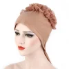 sous hijab à grande fleur volumatrice, chouchou, turban nikmusulman, accessoires de sauna islamique, bonnet pour femme