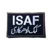 isaf – patch brodé en pâte militaire, accessoires pour vêtements de personnalité, sac à dos, chapeau, badge de l'armée
