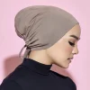 casquettes islamiques en coton de luxe pour femmes, vente en gros, vente directe d'usine, nouvelle mode, hijab, modal, monochrome, 2023