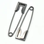 Broches de sûreté plaquées en métal, breloques décoratives pour bijoux, attaches tricotées, utilisées dans les vêtements, chapeaux, jupes, robes, 10 pièces