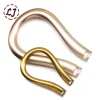 grandes boucles de ceinture en métal doré pour femmes, artisanat de décoration, accessoires de couture de vêtement bricolage, nouvelle mode