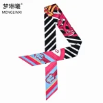 Foulard Hijab pour Femme, Marque de Luxe, Bandana, Ceinture Rayée, Bandeau de Sauna pour Cheveux